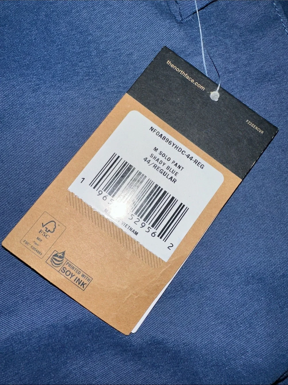 The North Face Men’s Shady Blue UPF 40+ Outdoor Pants